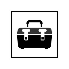 Tool box icon. Vector Illustration