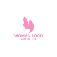 Woman logo icon template