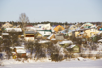 village view from afar