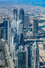 Fototapeta na wymiar Skyline in Dubai