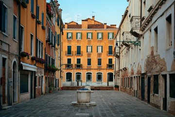Venice courtyard well