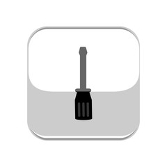 Screwdriver icon. Vector Illustration