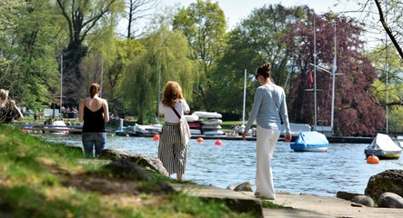 printemps au lac de zürich