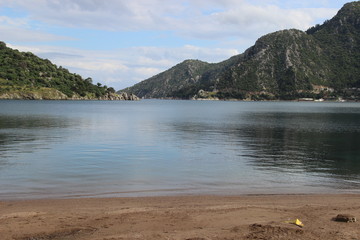 Mountains in the sea