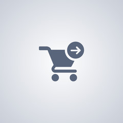 Sign in shopping cart icon