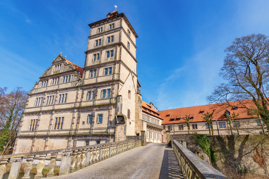 Wasserschloss Schloss Brake in Lemgo, Nordrhein-Westfalen
