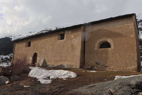 Auvergne-Rh&ocirc;ne-Alpes - Savoie - Lanslevillard - Chapelle Saint-S&eacute;bastien