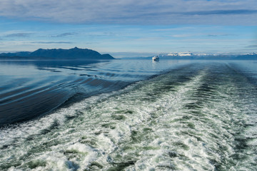 Scenery in Alaska's Inside Passage.