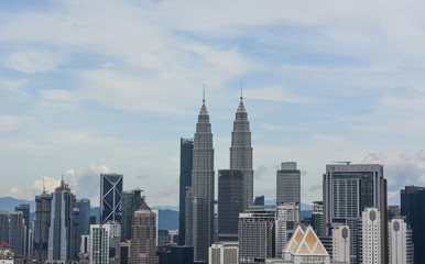 Fototapeta na wymiar Petronas Tower Kuala Lumpur