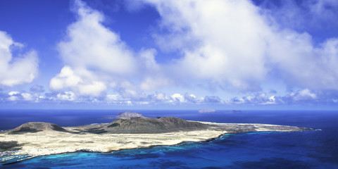 Volcanic Island La Graciosa - Lanzarote, Canary Islands, Spain