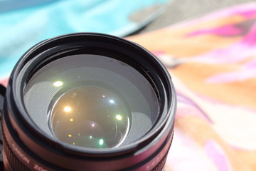 Lens shines like a beauty