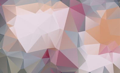 olygonal abstract background consisting of triangles blue color