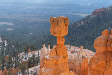 Rock formation in Bryce Canyon National Park, Utah