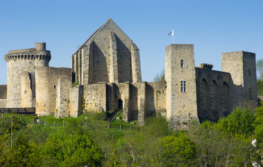 Chateau de la Madeleine,  castle located in the town of Chevreuse, France.
