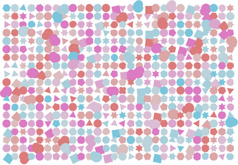 Conceptual geometrical background, for web page, graphic design, catalog or texture. Repeat, surface, illustration & effect.