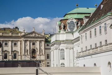 Sehenswürdigkeiten und Altstadt von Wien: Neue Burg, Burggarten, Hofburg, Österreichische Nationalbibliothek