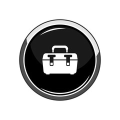 Tool box icon. Vector Illustration