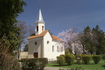 Fototapeta na wymiar Old church in Brasov, Romania,Transylvania, Kronstadt