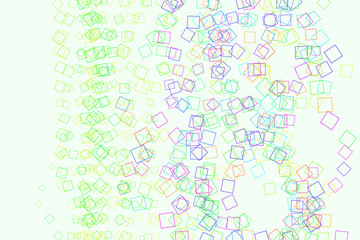 Conceptual background square, rectangle pattern for design. Art, details, messy & white.