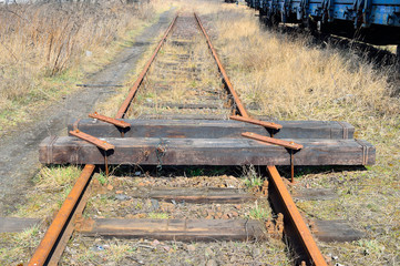 Tory kolejowe i infrastruktura kolejowa. © W Korczewski