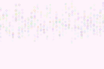 Color abstract square, rectangle pattern generative art background. Concept, decoration, creative & shape.