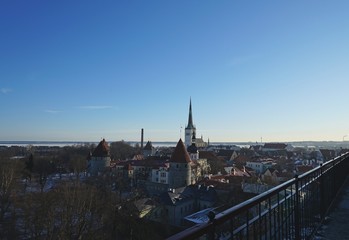 Fototapeta na wymiar View of City Tallinn Estonia