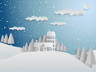 Obraz premium Christmas Background, Christmas Illustration