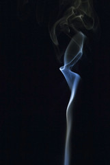 Smoke woman