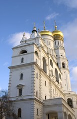 Fototapeta premium Ivan Great Bell tower. Architecture of Moscow Kremlin. Popular landmark. Color photo.