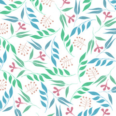 Floral Background, Floral Pattern, Summer Background