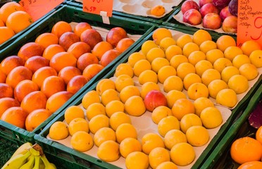 Marktstand Wochenmarkt