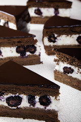 pastel de chocolate