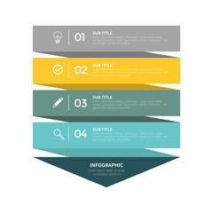 Various business infographic, infographic chart, vector infographic elements