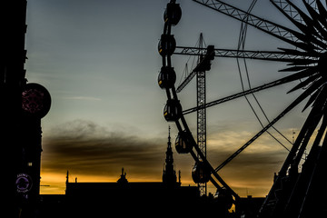 Gdansk al tramonto