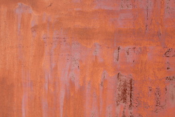 Rusty sheet of iron. A sheet of metal gates. Background. Texture.
