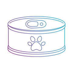 tuna can isolated icon vector illustration design