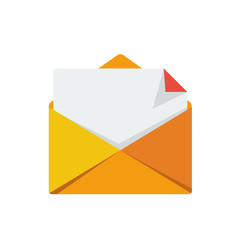 Simple Flat minimalist Email letter paper symbol icon
