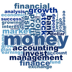 Money word cloud
