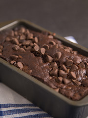 Chocolate Chip Topped Banana Bread