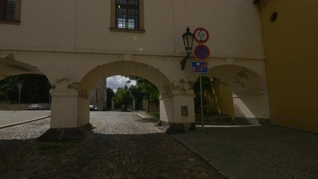 Arches between Kapucinska street and Loreta Square