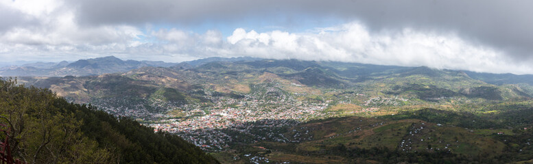 Fototapeta na wymiar Panorama de Matagalpa, Nicaragua