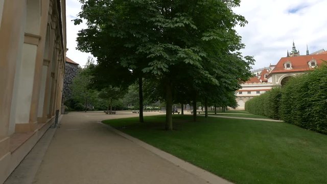 Alley in Wallenstein Garden