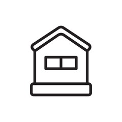 house, home outline vector icon. Modern simple isolated sign. Pixel perfect vector illustration for logo, website, mobile app and other designs