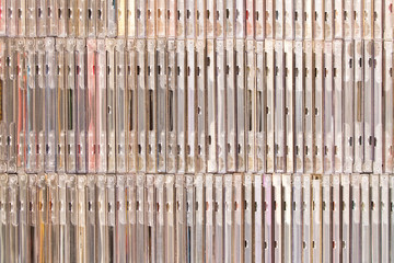 There are many different boxes with CDs . Conceptual background