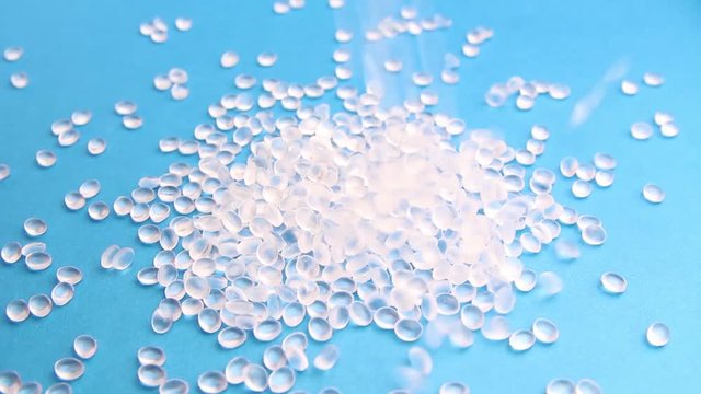 HDPE. Transparent Polyethylene granules.Plastic resin. Plastic pellets. Plastic Raw material . PE-LD. IDPE.
