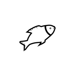 Fish vector icon