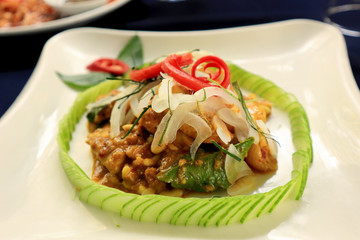 Amok, Cambodian Curry Food