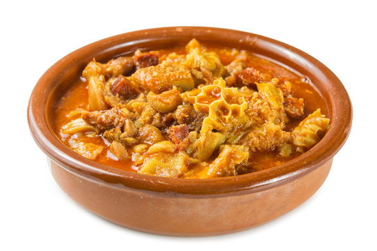 Tapa de callos de ternera