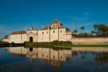 Fototapeta na wymiar La Cartuja Monastery in Seville, Spain