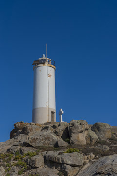 Roncudo lighthouse (Ponteceso, La Coruna - Spain).